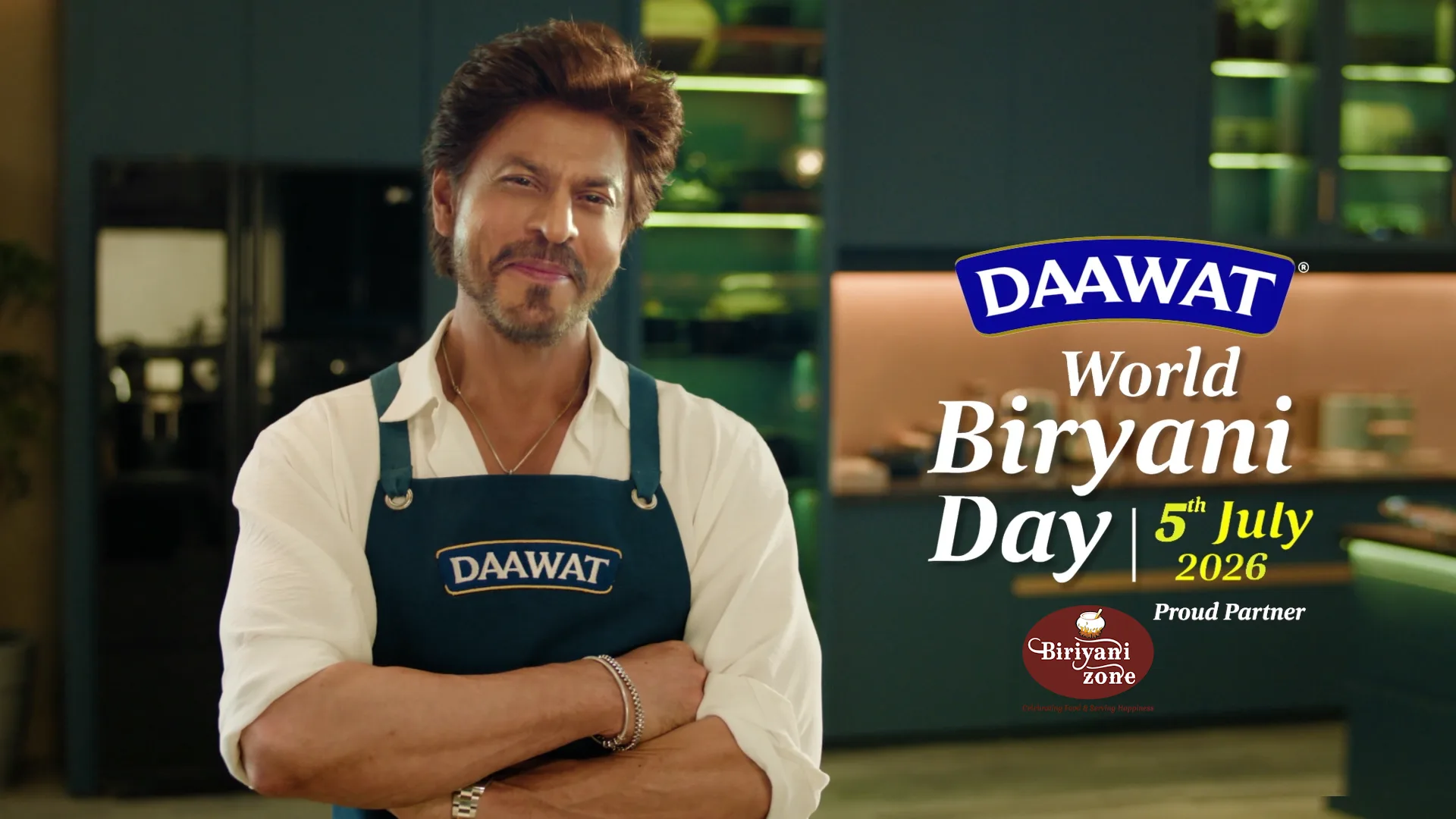 Daawat World Biryani Day, 5 July 2026. Biriyani Zone proud partner.